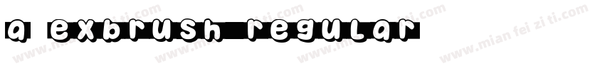 A1exBrush Regular字体转换